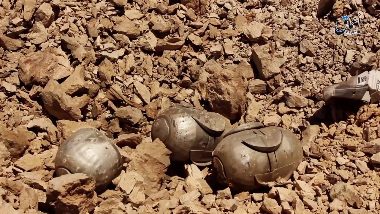 فيديو لشاحنات نفط للمدنيين دمرها قصف الطيران الروسي غرب مدينة الرقة